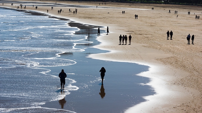 Paseos de invierno por la playa