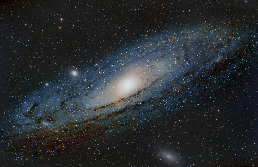 Nuestra galaxia vecina, la galaxia de Andrómeda M31 [ASTROFOTOGRAFÍA]