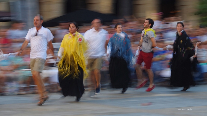 Danzas vascas en Bilbao