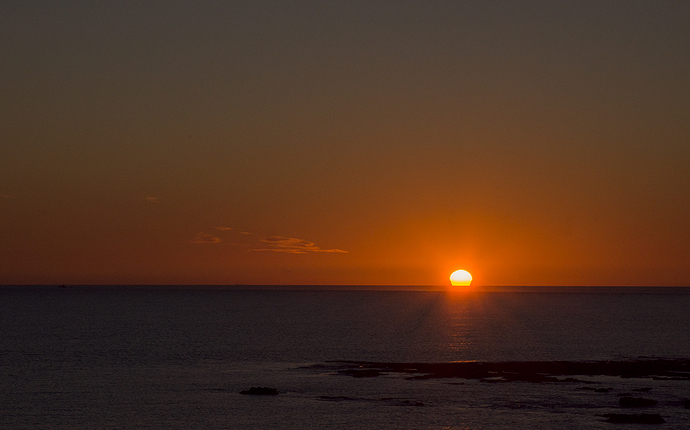 Se oculta el sol