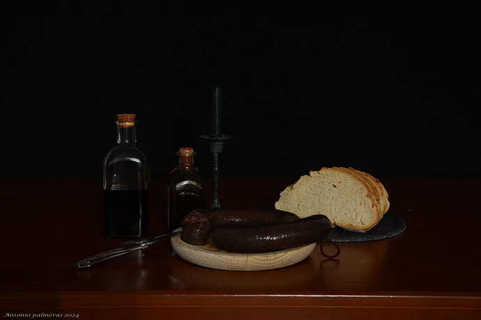 Pan y morcilla
