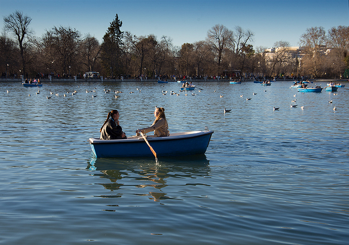 Una tarde en El Retiro