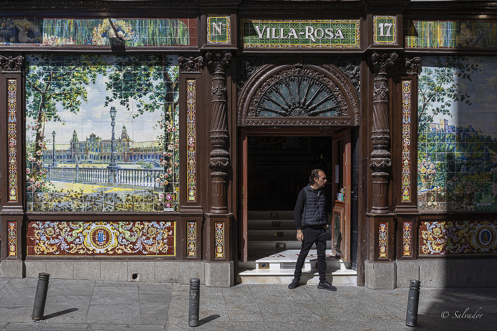 Escenas cotidianas. Tablao Villa-Rosa. Madrid 1911