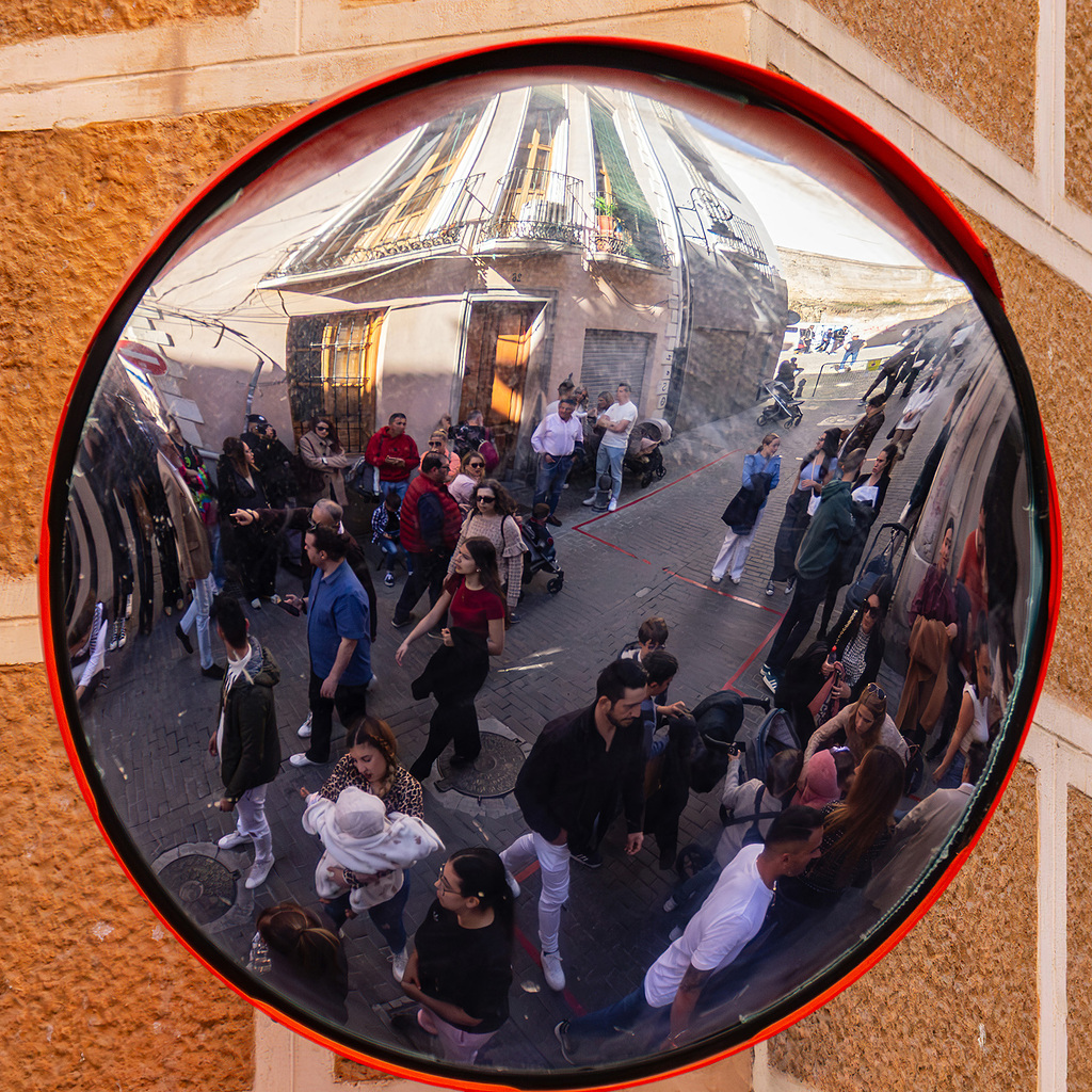 Otra forma de ver la procesión