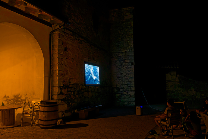 Cine de verano tamaño