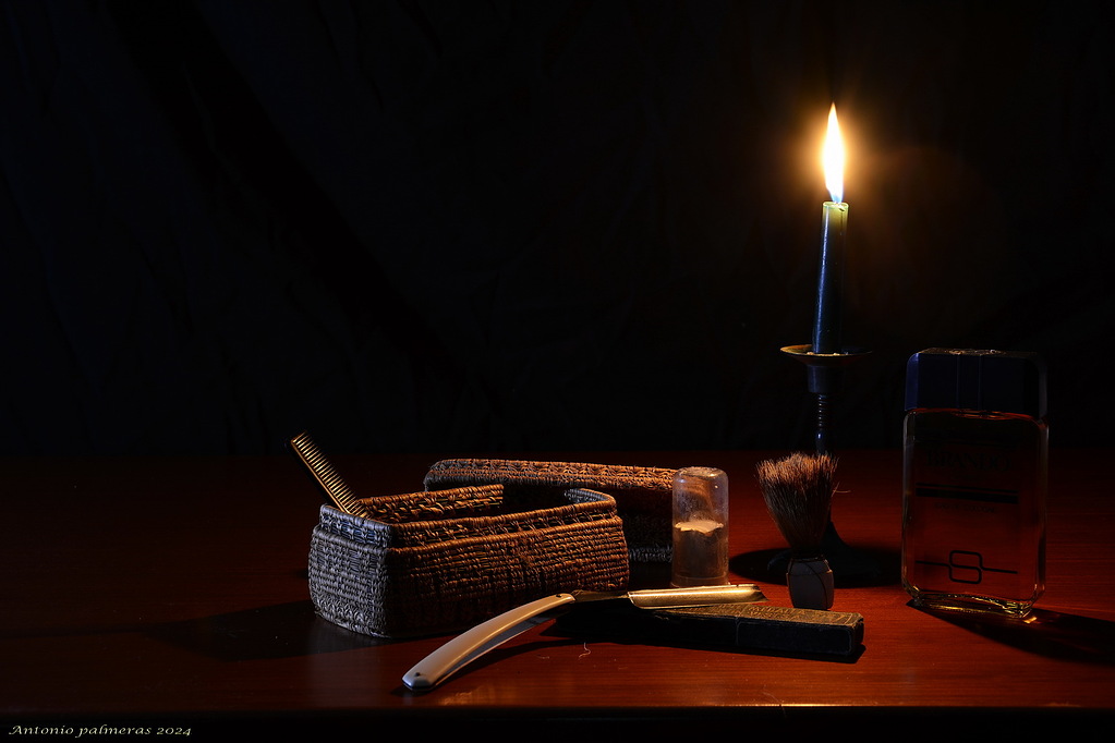 Afeitarse a la luz delas velas 2