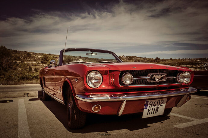 Esto es un Mustang