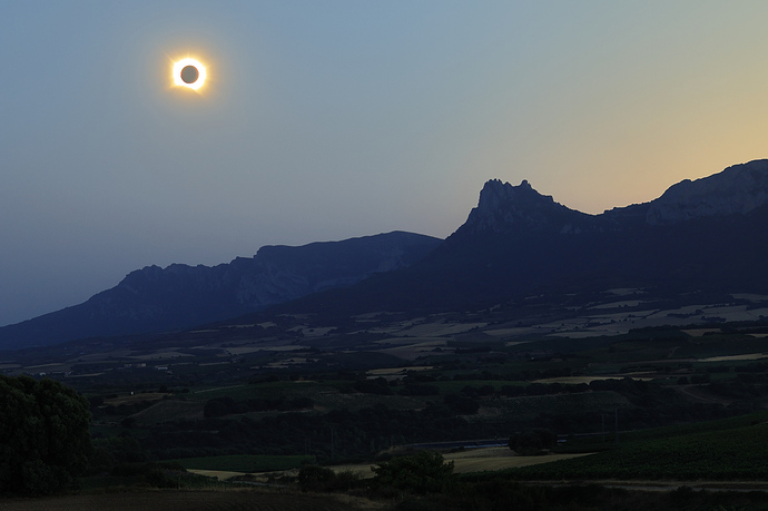eclipse tamaño
