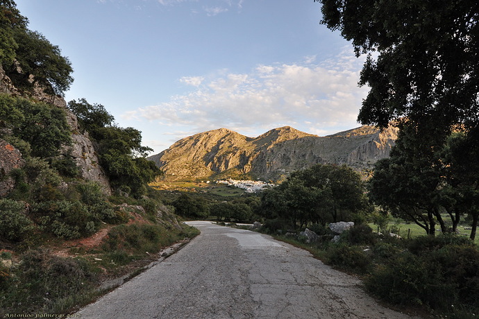 De camino a el pueblo
