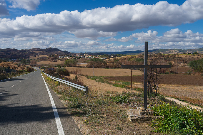 Camino de Santiago. Obanos