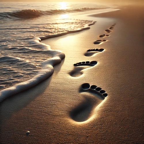 chatGPT01(steps in the sand)
